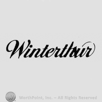 handwritten bold Winterthur