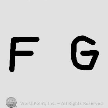 Letters FG.