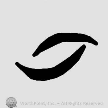 Symbol made from to crescents.
