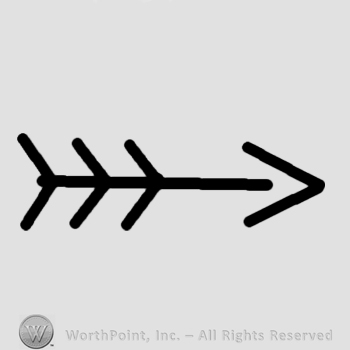 An arrow.