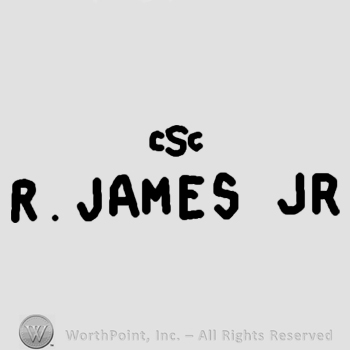 R James Jr written.