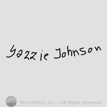 Yazzie Johnson written.