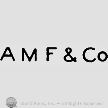 Capital letters "AMF" followed by "& Co"