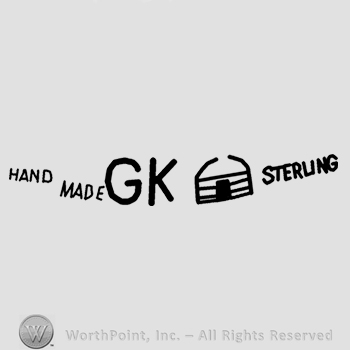 Hand Made GK Sterling written.