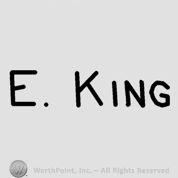 E King written.