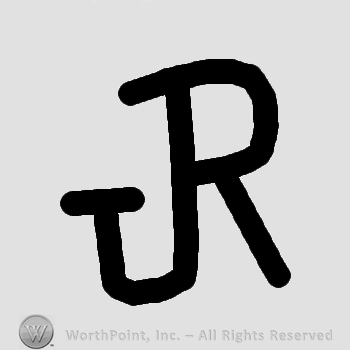 Letters JR conjoined.