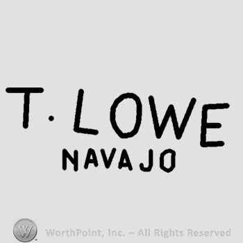 T Lowe Navajo written.