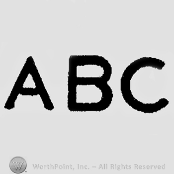Capital letters "ABC"
