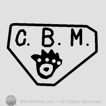 Letters CBM and a paw.