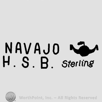 Navajo HSB Sterling written.