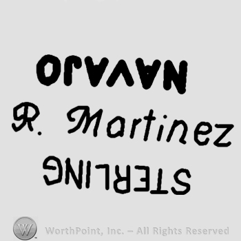 Navajo R Martinez Sterling written.