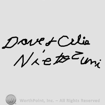 Dave + Celia Nieto Zuni written.