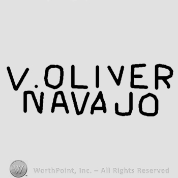 V Oliver Navajo written.