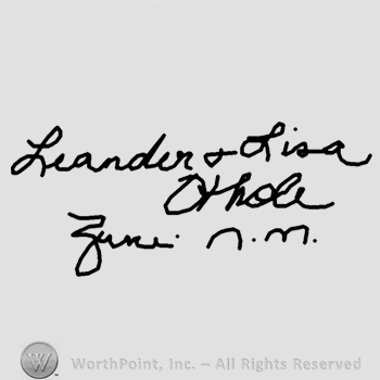 Leander + Lisa Othole Zuni Nm written.