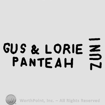 Gus & Lorie Panteah Zuni written.