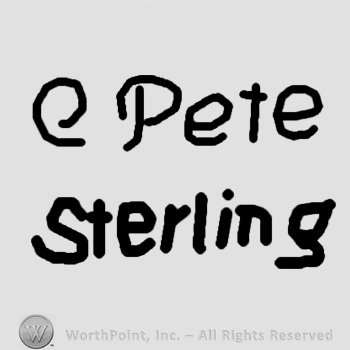 C Pete Sterling written.
