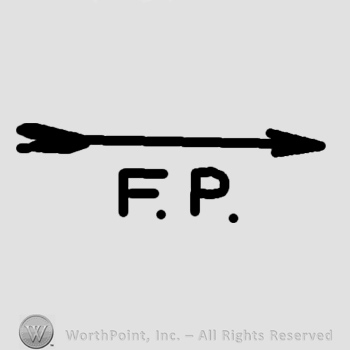 F P and an arrow.