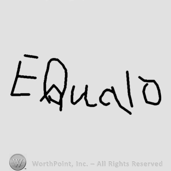 E Qualo written.