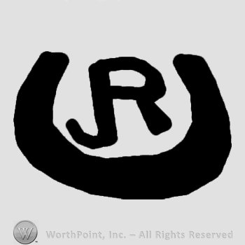 Letters JR inside a horseshoe.