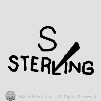 S Sterling written.