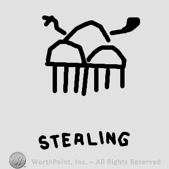 A cloud and word Sterling.