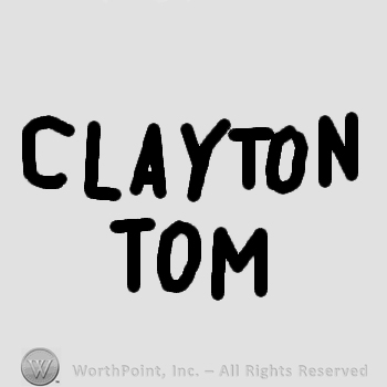 Clayton Tom written.