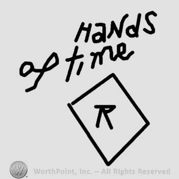 Letter R inside a diamond;Hands Optime written on top.