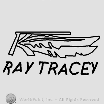 Ray Tracey and a feather.
