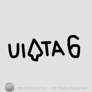 Mark with Word UITA and number 6. | #181000