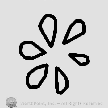 Shape similar with a flower.