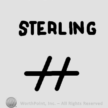 Word Sterling and a symbol.