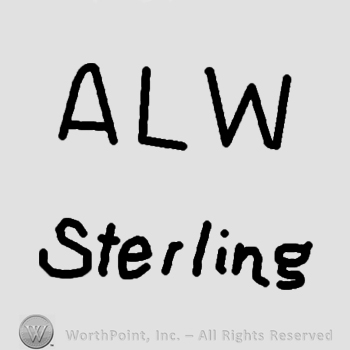 ALW Sterling written.