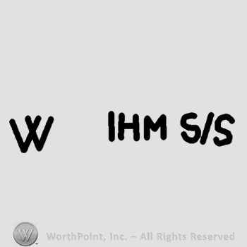 W IHM S/S written.