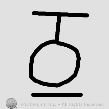 Circle and letter T on top.