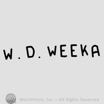 W D Weeka written.