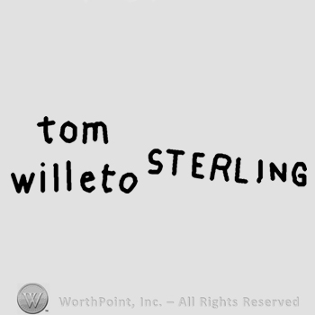 Tom Willeto Sterling written.