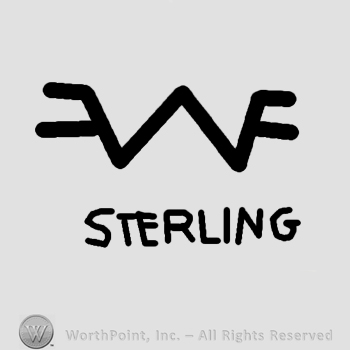 Letter W and word Sterling below.