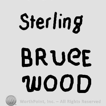 Sterling Bruce Wood written.