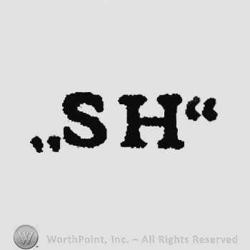 Anker over the letters SH in uppercase.
