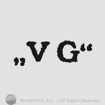 Letters VG in uppercase.