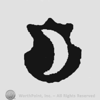 The image of a crescent moon.