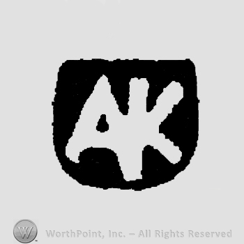 Letters AK in uppercase.