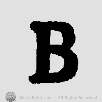 Capital B.