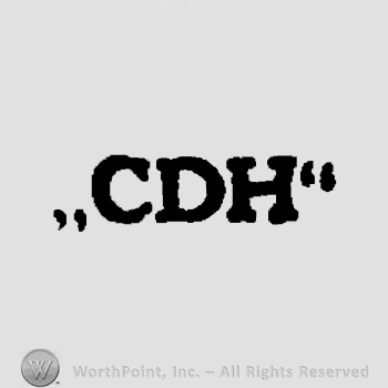 Letters CDH in uppercase.