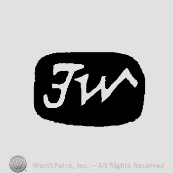 Letters FW in uppercase, handwritten.