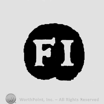 Letters FI in uppercase.