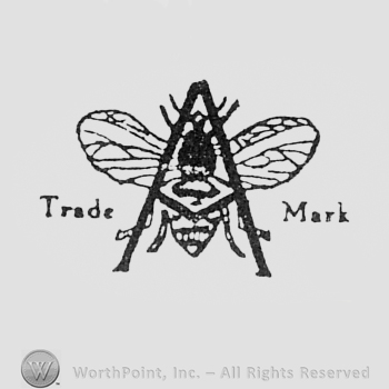 Letter A and a fly; words TRADE MARK written near.
