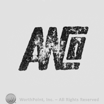 Monogram of letters ANCO.