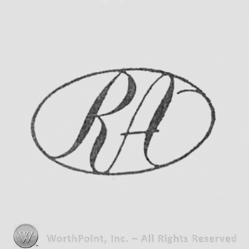 Letters A and R inside an oval.