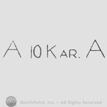 Two letters A and 10K AR written between.